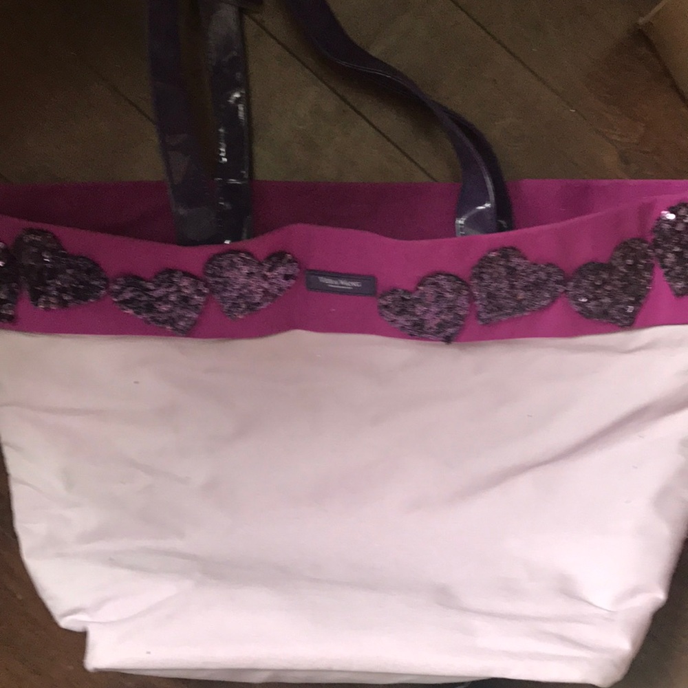 Vera wang canvas tote